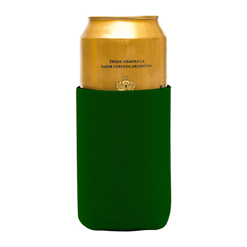 T469, FUNDA DE NEOPRENE. Ø 7,1 x 10 x 12,7 cm. Neoprene. Funda de neoprene para latas y botellas, mantiene la temperatura de las bebidas evitando que el calor de la mano caliente el contenido.