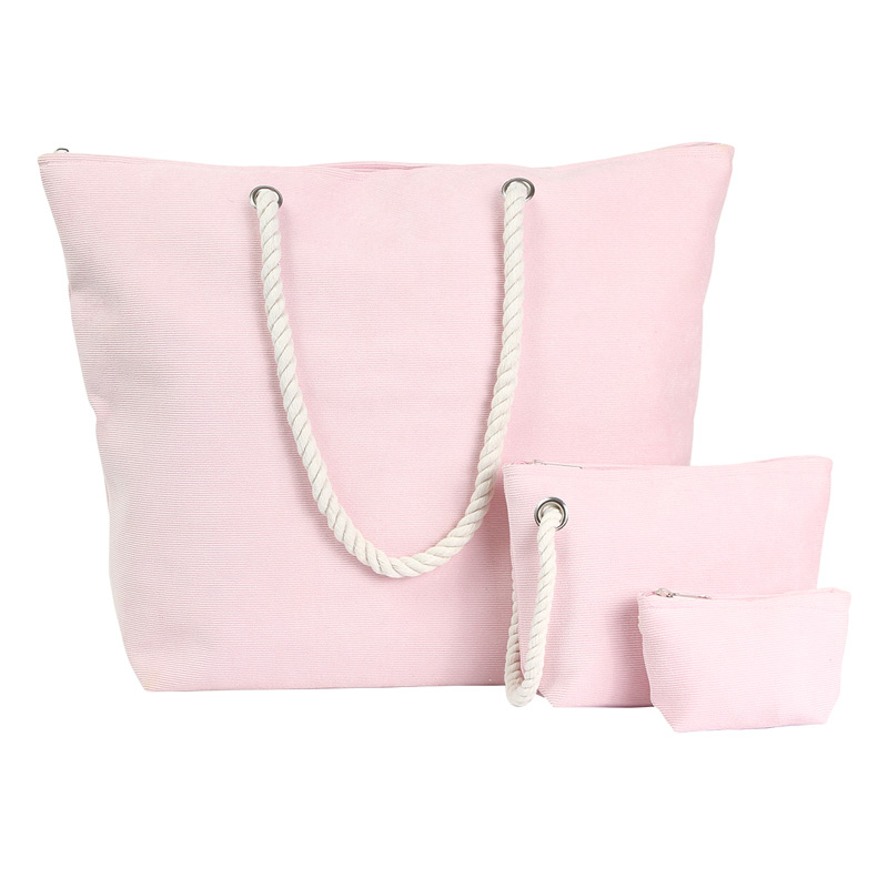 TX-259, Set de bolsas Prats. Set de bolsas fabricado en poliéster. Incluye bolsa de hombro principal con asa de diseño de cuerda, bolsillo con cuerda y bolso tipo monedero sin asa. Tamaño adecuado para diferentes utensilios.