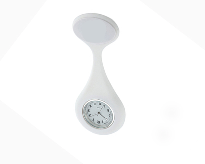 RJL4611, Reloj flexible con seguro para colgar en la ropa, auxiliar para la toma de pulso.